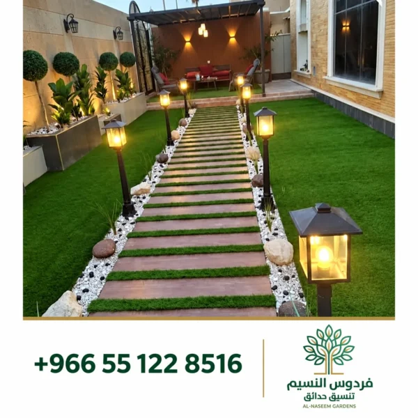 فردوس النسيم بالرياض والدمام تنسيق حدائق 16 600x600
